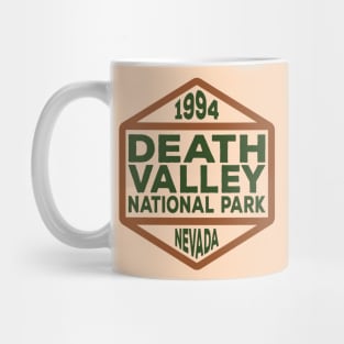 Death Valley National Park Nevada badge Mug